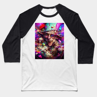 Fear And Loathing In Wonderland #55 Baseball T-Shirt